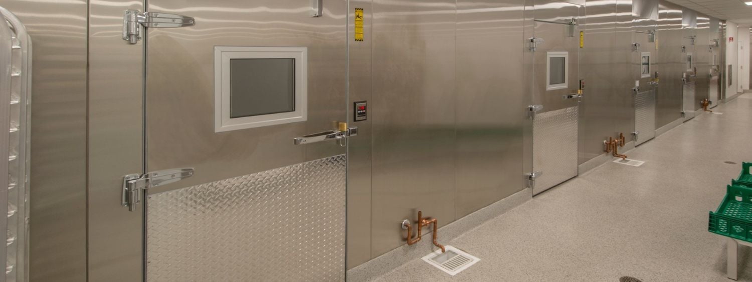 A series on industrial freezers