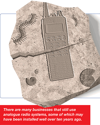 What can digital radio systems offer businesses over analogue radio systems?