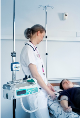 Hospital lady asset tracking