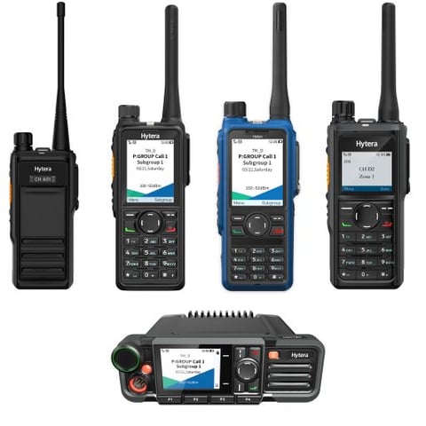 Hytera Radio Handsets