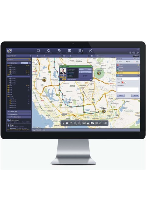 Two way radio dispatcher image