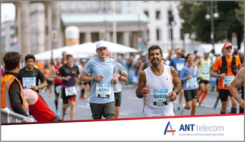 People taking part in a running event