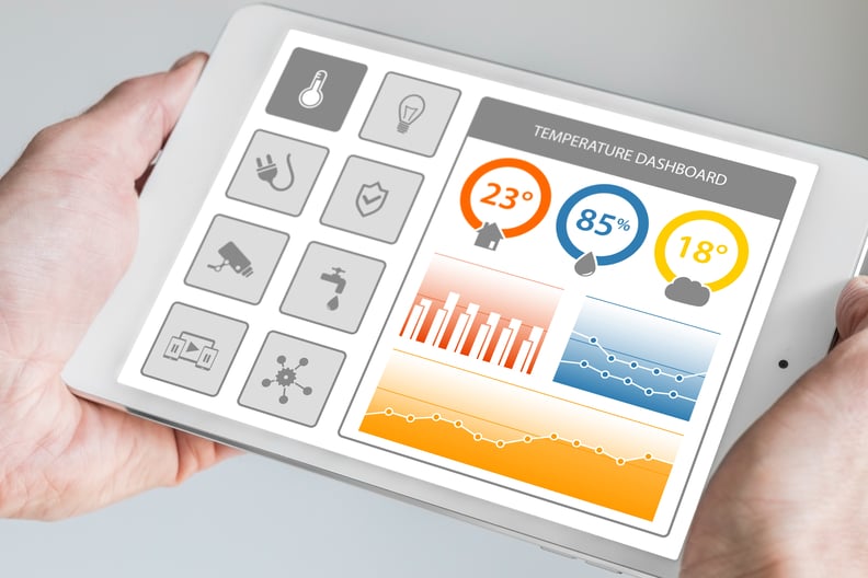 Temperature dashboard