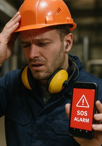 AI generated Lone Worker image_V_468