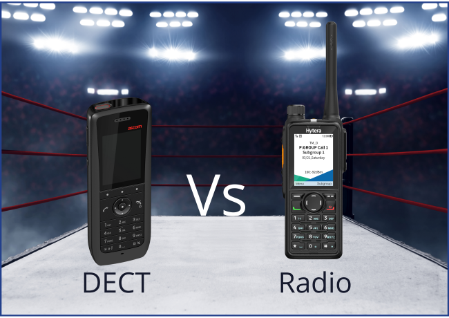 What's the difference between IP DECT and Digital Radio Technology?